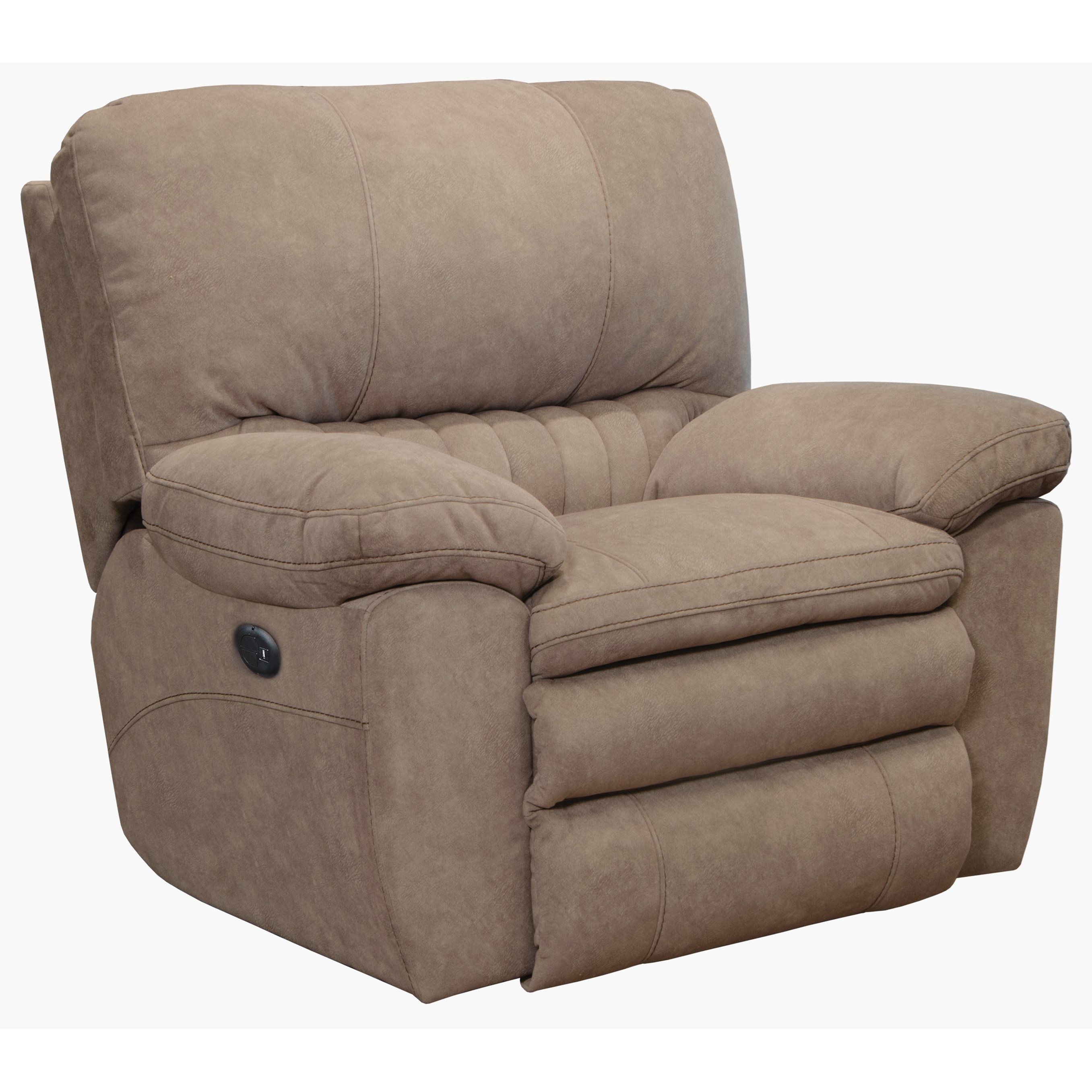Catnapper 240 Reyes 127342046 Power Lay Flat Recliner Schewels